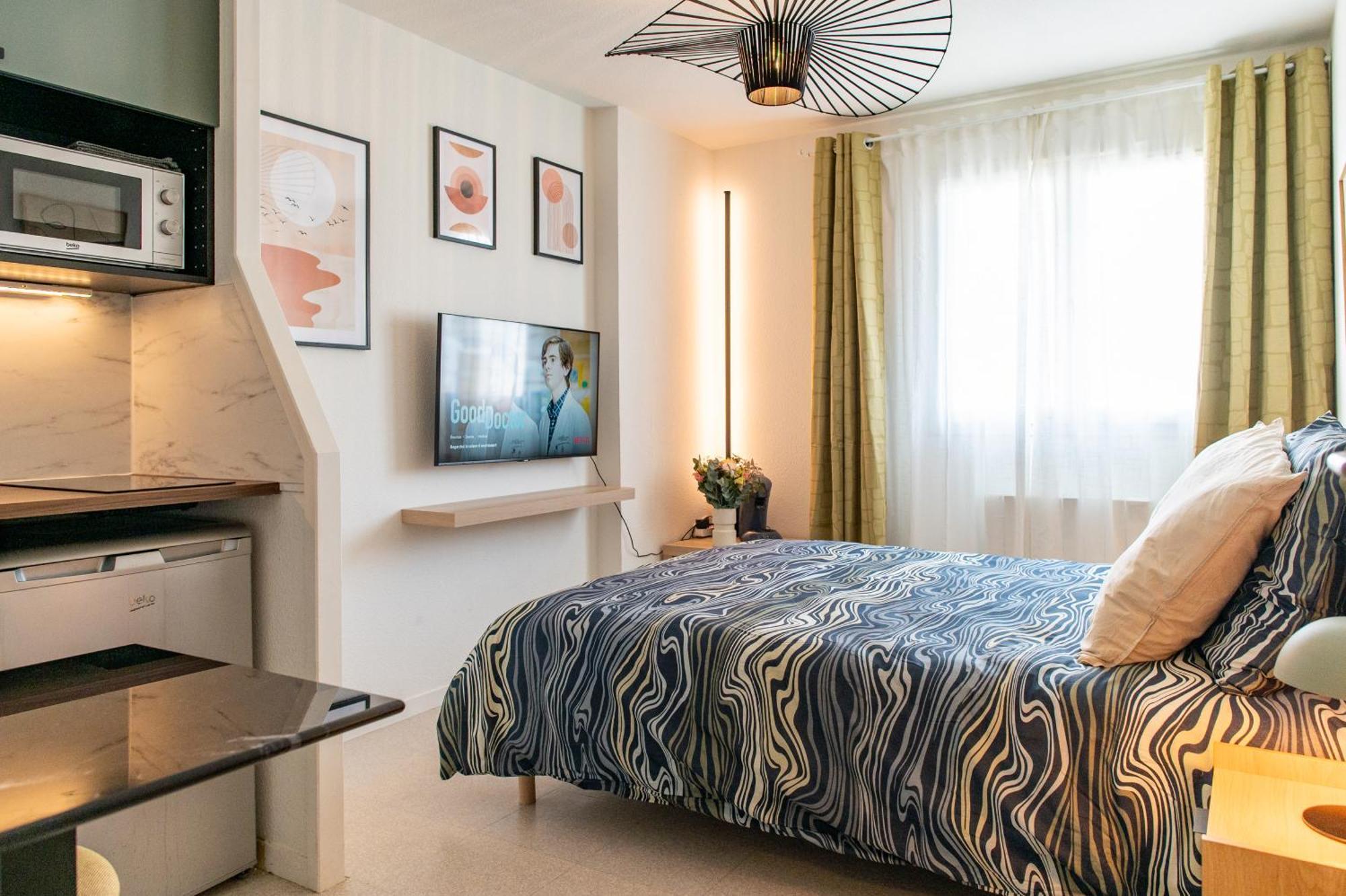 Villeurbanne Centre Appartement Meuble Dış mekan fotoğraf